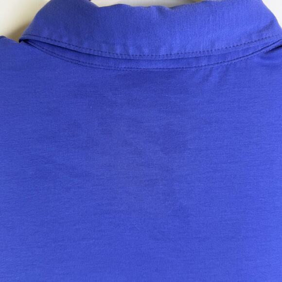 Redvanly Golf Polo Shirt Mens Large Light Blue White Performance - Picture 5 of 7